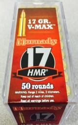 Hornady 17 HMR V-MAX 17gr Ammunition - 2 of 3