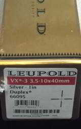 Leupold VX-3 3.5-10x40mm Silver 1