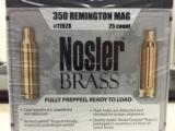 Nosler 350 Remington Magnum Unprimed Brass Cases - 1 of 3