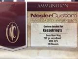 Nosler Custom Loaded 8mm Remington Magnum 200gr Accubond - 1 of 2