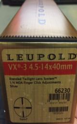 Leupold VX-3 4.5-14x40mm 1