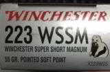 Winchester Super X 223 WSSM 55gr Pointed Soft Point X223WSS - 1 of 3