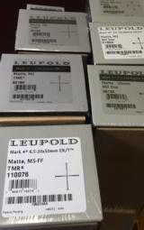Leupold Mark 4 Scopes New in Box - 1 of 4
