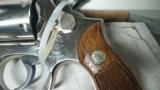 Smith & Wesson Model 19, .357 Combat Magnum Revolver, Nickel - 2 of 9