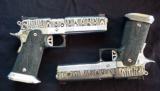 Pair of STI Damascus Slide Pistols built by Shuey Custom - 11 of 11