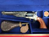 Civil War Commemorative 36CAL Percussion Revolver - Fully Engraved, Matching Accessories - 1 of 5
