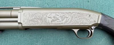 Browning BPS 10 gauge cerakoted engraved - Image 4 of 16