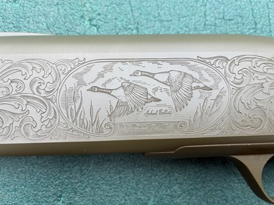 Browning BPS 10 gauge cerakoted engraved - Image 5 of 16