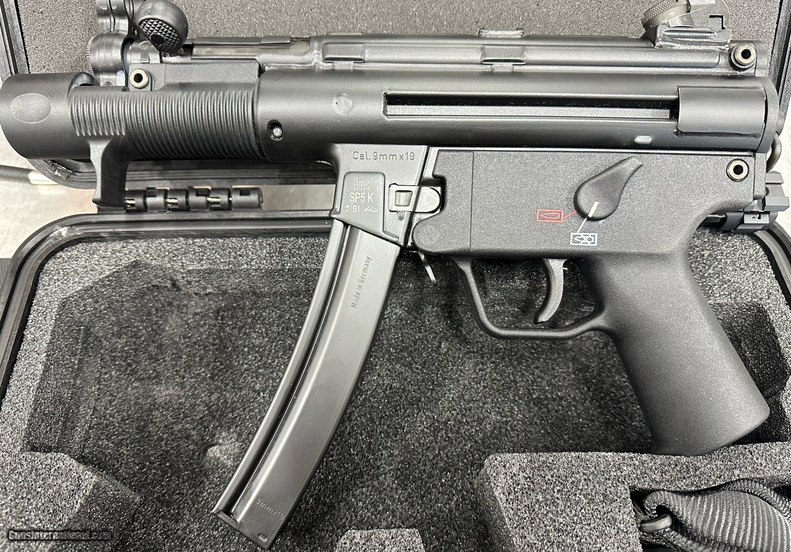 Heckler & Koch SP5k Pistol 9mm 3.5