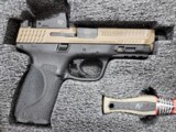 Smith & Wesson M&P9 2.0 FDE Spec Series Kit, Optic Ready, Threaded Bbl. Knife & Coin - 2 of 12