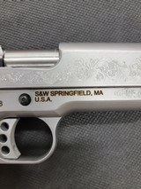 Smith & Wesson SW1911 Machine Engraved .45ACP 5