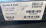 Heckler & Koch P30 V3 9mm 3.86