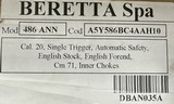 Beretta 10th Anniversary 486 20ga 28