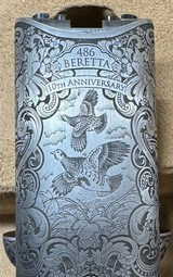 Beretta 10th Anniversary 486 20ga Barrel #55 Special Engraving - 4 of 7