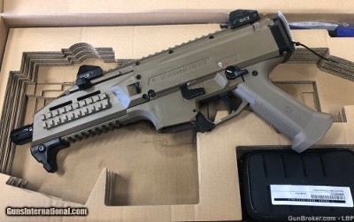 CZ Scorpion EVO 3 S1 FDE 9mm 7.72