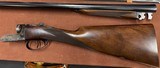 Webley & Scott English SxS 12ga 28” Barrels, Matching Pair marked 1 & 2. Both show handling marks but are in working condition mechanically - 2 of 24