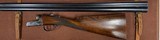 Webley & Scott English SxS 12ga 28” Barrels, Matching Pair marked 1 & 2. Both show handling marks but are in working condition mechanically - 12 of 24