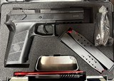 CZ P-09 – 9mm (low capacity), SKU: 01620, 9mm Luger, Magazine Capacity: 10+1, Magazine Type: Double Stack, Frame: Black Polymer, Grips: Stippled - 1 of 2