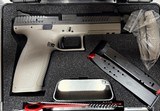 CZ P-10 F Urban Grey Suppressor-Ready (low capacity), SKU: 01544, 9mm Luger, Magazine Capacity: 10+1, Frame: Fiber-reinforced polymer, Trigger M - 1 of 2