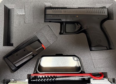 CZ P-10 M, SKU: 95199, 9mm Luger, Magazine Capacity: 7+1, Optics Ready, Frame: Fiber-reinforced polymer, Trigger Mech: Striker, Sights: Fixed Th