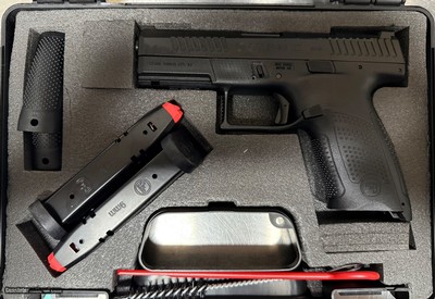 CZ P-10 C (Low Capacity), SKU: 05130, 9mm Luger, Magazine Capacity: 10+1, Optics Ready, Frame: Fiber-reinforced polymer, Trigger Mech: Striker,