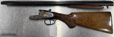 Bernadelli True Sidelock SxS 12ga 27.25” Barrel. 14.25” & 13.25” LoP, 7.09 lbs overall weight.