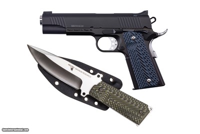 Magnum Research Desert Eagle 1911 10MM 5” Barrel w/ 1911 Knife.