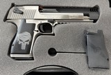 Magnum Research Desert Eagle XIX 50AE 6” Barrel. Trump Punisher - 1 of 2