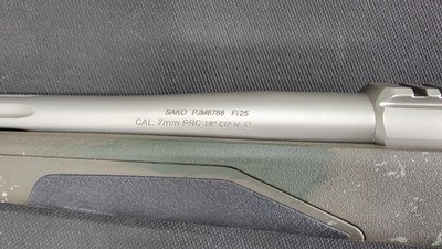 Sako 90 Finnlight 7mm PRC 22.4” Threaded Barrel w/ Muzzle Break. New in box. - Image 5 of 10