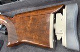 SKB 95ASR 12ga 32” O/U & 34” Single Barrel Adjustable Rib and Stock Right Hand. Length of Pull 13”-15.25”, Drop at Heel 1.75”, Drop at Comb 1.75 - 2 of 4