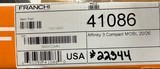 Franchi Affinity 3 Compact 20ga 26” Barrel, Mossy Oak Bottomlands Camo. Comes with spacers 3 chokes. New in box. #22344 41086 - 2 of 2