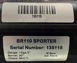- [ ] Rizzini BR110 Sporter 12ga 30” Barrel 3” Chamber Adjustable Comb. 5 chokes included. New in box. #22351 $ - 4 of 4