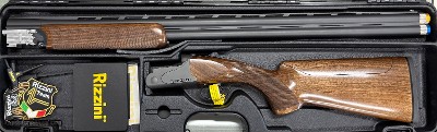 Rizzini BR 110 Sporter 12ga 32Barrel 3Chamber. Left Hand. Adjustable Comb. Left hand cast and palm swell. New in box. #22440