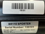 Rizzini BR 110 Sporter 12ga 32” Barrel 3” Chamber. Left Hand. Adjustable Comb. Left hand cast and palm swell. New in box. #22440 - 4 of 4