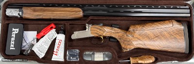 Perazzi MX8 Trap 12ga 32” Barrel Fixed Choke M/F. Tapered Ramped Rib. MX2000 Wood. Adjustable Montecarlo Stock. #22476