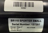 Rizzini BR110 Sporter .410ga 30” Barrel 3” Chamber. Adjustable Comb. Right Hand Cast & Palm Swell. New in box with 5 chokes. #22560 - 4 of 4