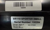 Rizzini BR110 Sporter 28ga 30” Barrel 3” Chamber. Adjustable Comb. Right Hand Cast & Palm Swell. New in box with 5 chokes. #22559 - 4 of 4