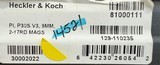 Heckler & Koch P30S V3 9mm 3.85” Barrel. 2x 17-round magazines. HK 3-Dot Sights. New in box. #14521 81000111 - 2 of 2