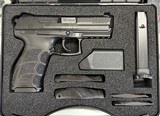 Heckler & Koch P30 V3 9mm 3.85” Barrel. 3x 10-round magazines. HK Night Sights. New in box. #13189 81000110 - 1 of 2