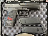 Heckler & Koch USP V1 9mm 4.25” Barrel 3x 10-round magazines. HK Night Sights. New in box. #17277 81000310 - 1 of 2