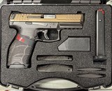 Heckler & Koch VP9 Midnight Bronze 9mm 4.09” Barrel. 3x 17-round magazines. HK 3-Dot Sights. #19580 81000799 - 1 of 2