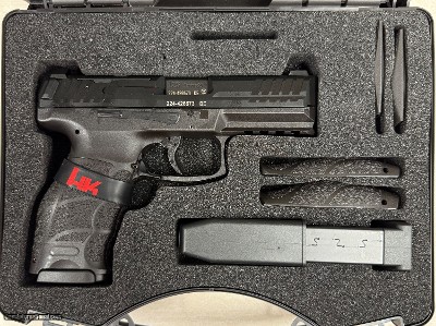 Heckler & Koch VP9 9mm 4.09” Barrel Optics Ready. 3x 10-round magazines. HK Night Sights. #19583 81000486