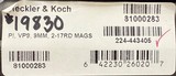 Heckler & Koch VP9 9mm 4.09” Barrel. 2x 17-round magazines. HK 3-Dot Sights. #19830 81000283 $799 - 2 of 2