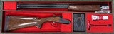 Yildiz Pro Star Game 20ga 28” Barrel. New in box with hard case and 5 chokes.