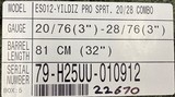 Yildiz Pro Star Sporting Combo 20/28ga 32” Barrel. New in case with 5 chokes for each gauge. - 5 of 5