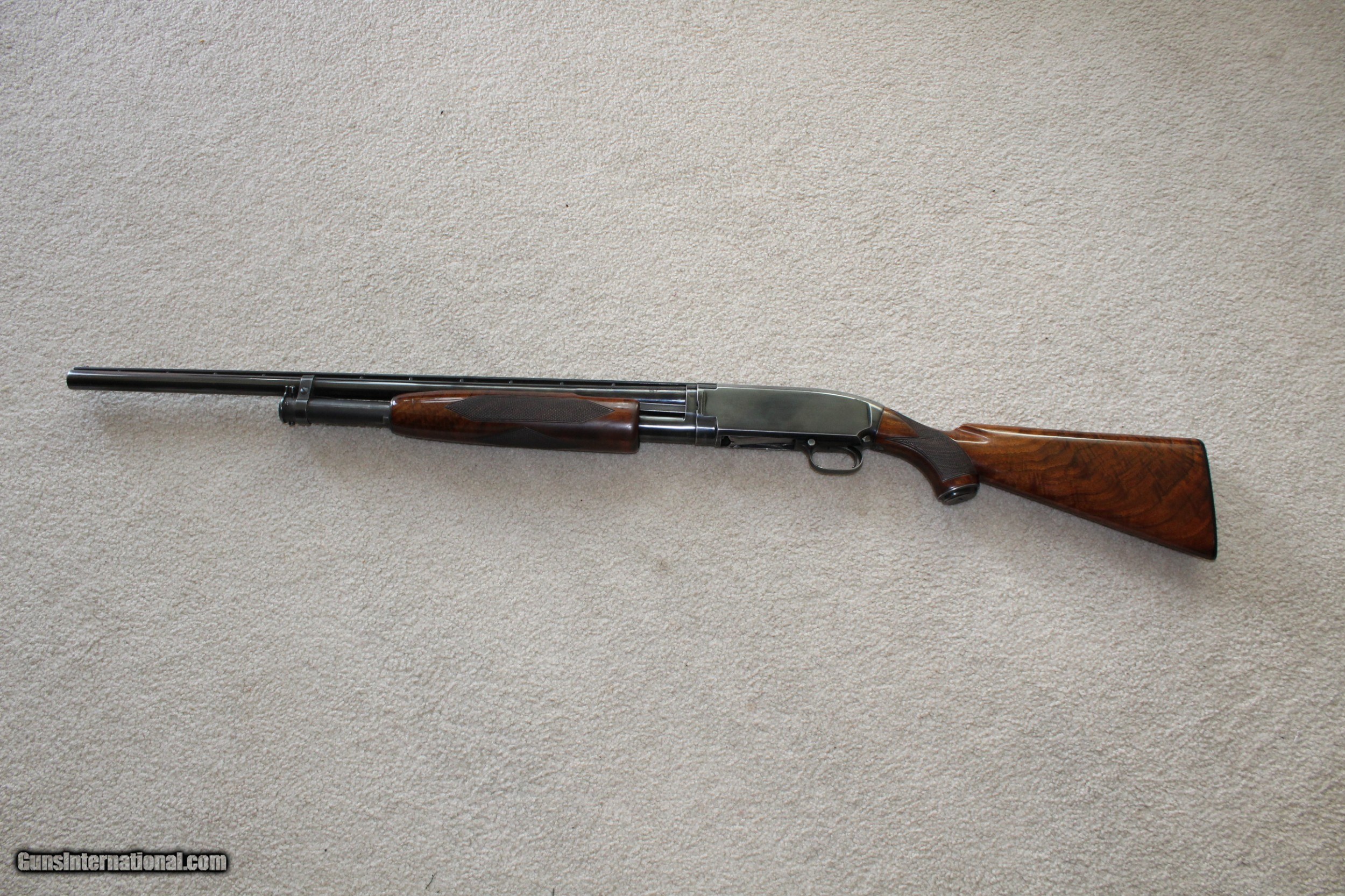 Winchester model 12 shotgun