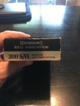 300 Savage Browning ammo 168gr. SPS - 1 of 5