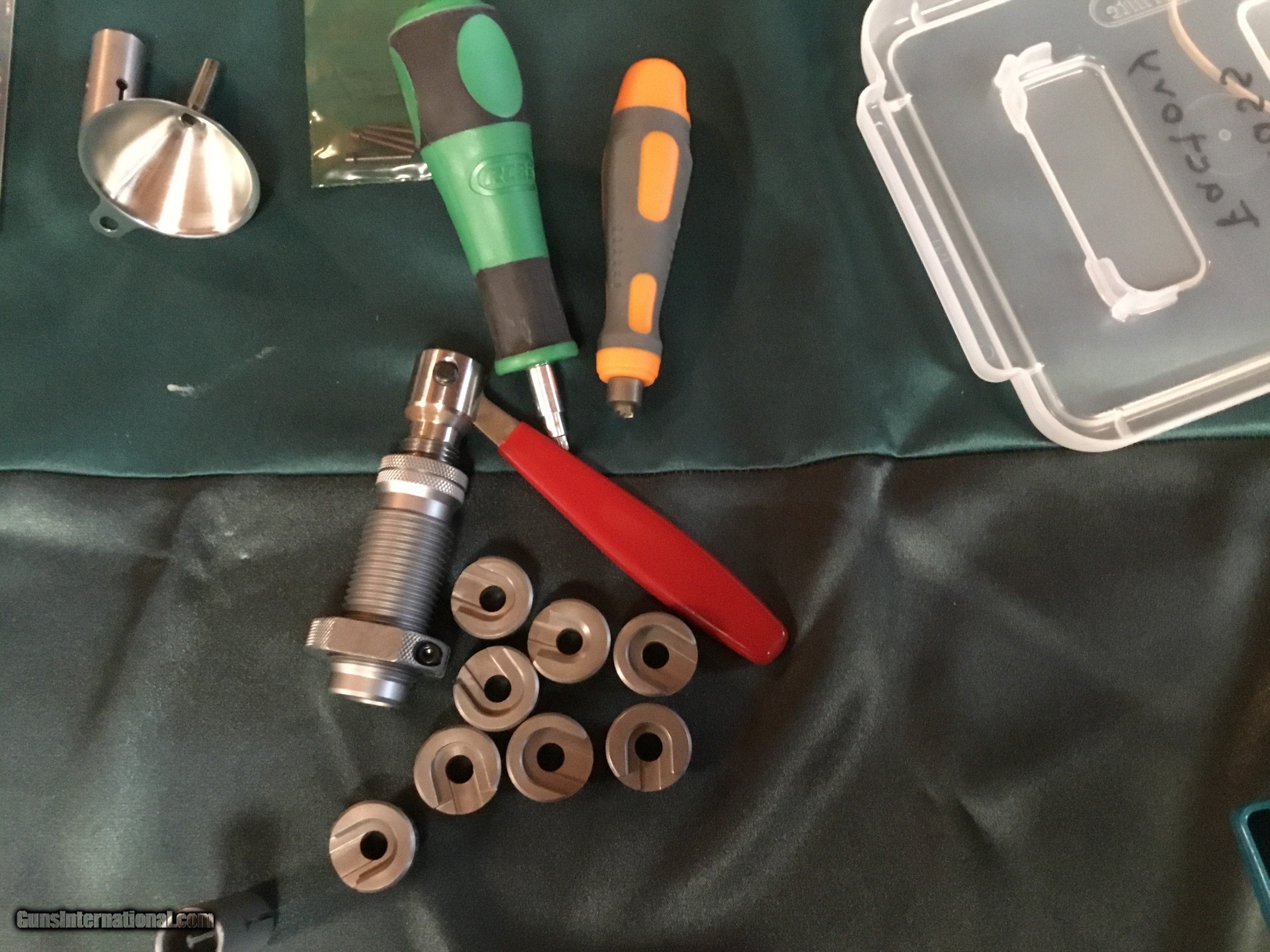 Hornady reloading Rcbs dies
