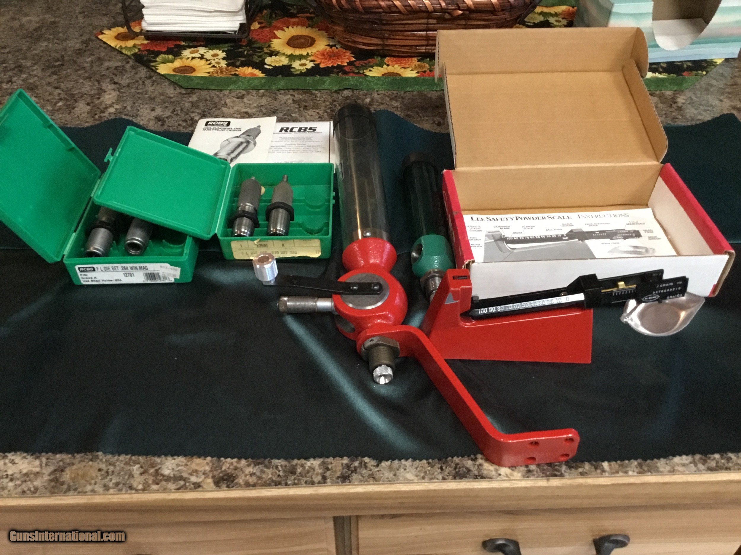 Hornady reloading Rcbs dies