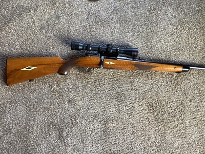 Mannlicher-Schoenauer Model 1950270 WinchesterGriffin&Howe base/rings